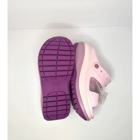 Crocs Mega Crush Platform Sandal Bubble Pink, UNISEX Size: WMNS 8, MENS 6 BNWOT - Picture 6 of 7